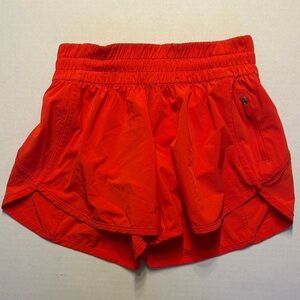 Lululemon Tracker Short V *4" Pink Size 4